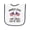 White and Navy, variant on Inktastic My First 4th of July America's 250th Baby Terry Cloth Bib