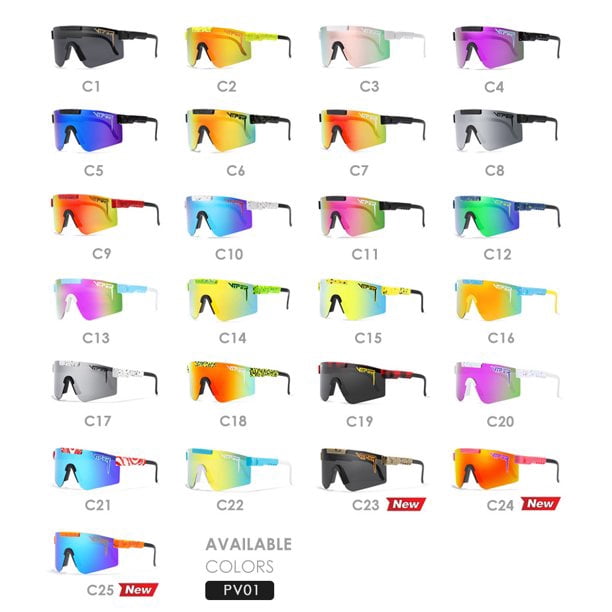 Pit Viper Sunglasses,Outdoor Sports Windproof Cycling Eyewear