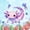 B Blue, variant on Manfei Kawaii Axolotl Pattern 7-Piece Twin Bedding,Ocean Themed Amphibian Bedding Comforter Set,Polkadot Reversible