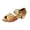Brown, variant on Sopiago Girls Ballroom Shoes Soft-Soled Glittering Latin Dance Shoes Kids Low Heels Brown,11.5 (Little Kid/Big Kid)