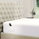 thumbnail image 1 of Sábana bajera ajustable DREAMCARE King con bolsillo extra profundo de 21 pulgadas, color blanco, 1 of 7