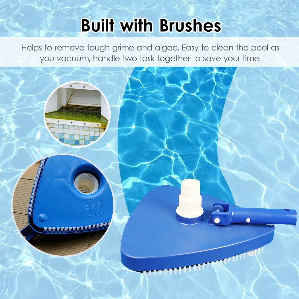 inground swimming pool vacuum parts cleaner head brush attachment Cleaning Tools 
