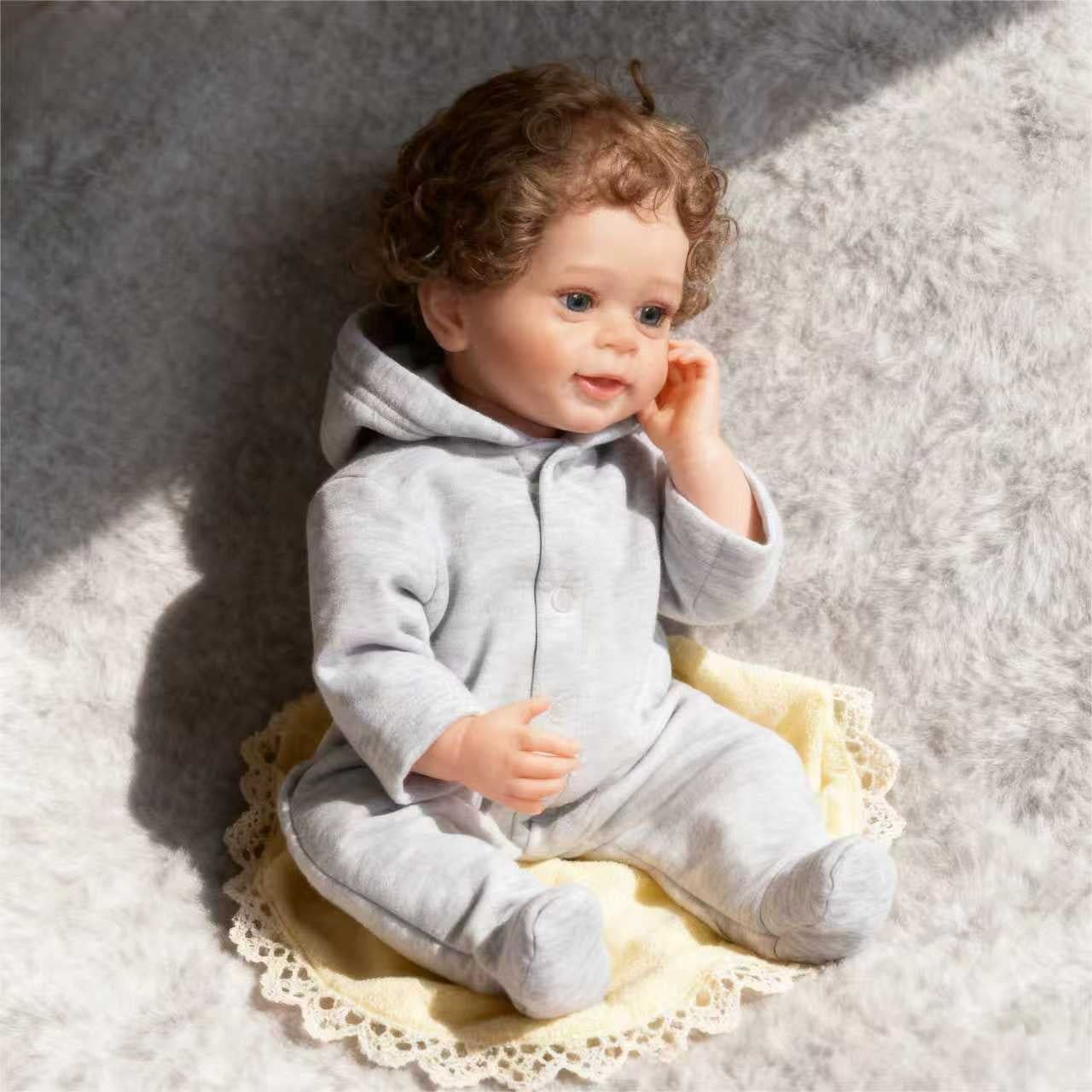 Dayoff Kids Lifelike Reborn Baby Dolls - 22 Inch Realistic Baby Doll (No Accessories) For Kids Age 3+