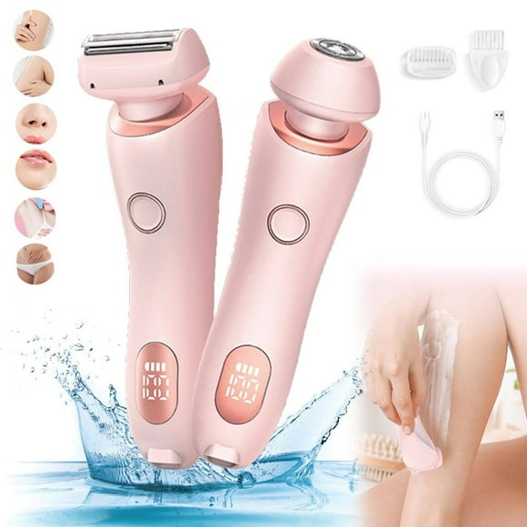 LNGOOR 2024 Best Silk Glide Silk Glide Epilator Hair Removal At Home 2 In 1 Electric Shaver For Women Wet & Dry