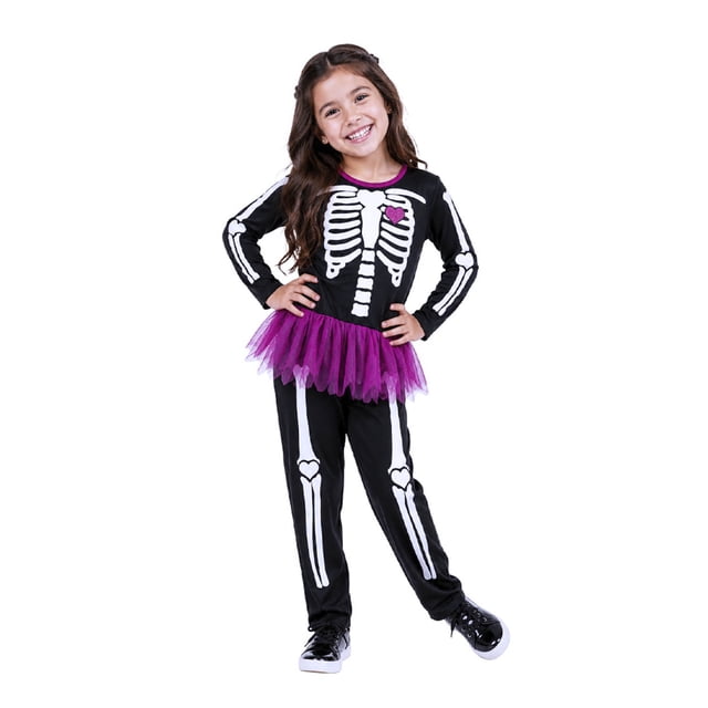 Disfraz Infantil Source Esqueleta Fiusha Talla 7-8 años Halloween