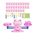 thumbnail image 3 of Yinanstore Frog Balance Math Game Educational Toys Learning Activities for Girls Holiday Gifts , Pink 20 Numbers, 3 of 6