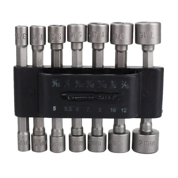 Hex shank socket set deals