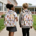 thumbnail image 2 of Garronmavis Tie Dye Cowboy Calf Kids Backpack Pack, 17 Inch Western Style Spacious Bookbag Comes with Thermal Lunch Box, Stationery Bag and Water Bottle Carrier for Elementary Students, 2 of 6