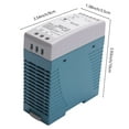 thumbnail image 4 of Alimentation 12V 60W Rail Din ac-dc Régulateur de Tension 110V 220V, 4 of 8