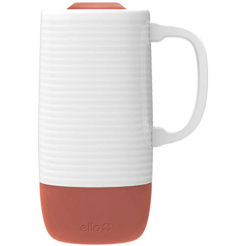 Ello Jane 18oz Ceramic Travel Mug With Silicone Boot Commuter Mugs Tumblers