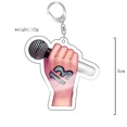 thumbnail image 5 of 2024 Taylors The Swifts Llaveros Cantante Gira Música Periféricos Acrílicos Charms Mochilas Colgantes Decoraciones Accesorios Clave Regalos, 5 of 5