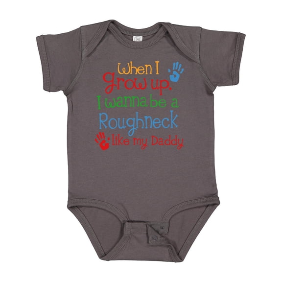 Inktastic Future Oil Rig Roughneck Like Daddy Boys Baby Bodysuit