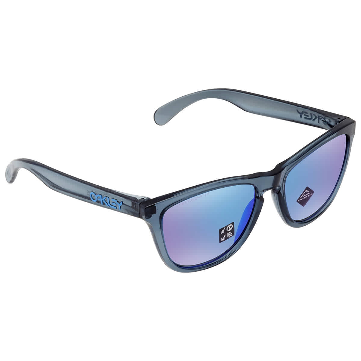 Oakley Frogskins Prizm Sapphire Polarized Square Men's Sunglasses OO9013  9013F6 55 