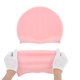 thumbnail image 5 of Gorro de natación de silicona impermeable con puntos en relieve, 1 pieza, color rosa, 5 of 5