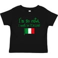 thumbnail image 3 of Inktastic So Cute Italian Boys or Girls Toddler T-Shirt, 3 of 5