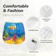 thumbnail image 4 of Balery Submarine And Landscape Pantalones cortos deportivos para mujer con forro y dos bolsillos, elásticos, para entrenamiento, gimnasio, yoga-XX-Large, 4 of 7