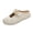 White_004, variant on Women's Flower Embellished Clog Mules, Breathable Cutout Wedge Casual Slip On Shoes, Lightweight Comfort Footwear for Daily and Outdoor Use White 6.5(EU-37)