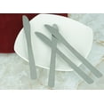 thumbnail image 3 of Mainstays 4-Piece Swirl Stainless Steel Dinner Knife Set, Silver Tableware, 3 of 10