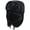 Black, variant on Men Winter Fuzzy Trapper Hat with Detachable Mask, Full Fleece Lined Earflap Hat, Windproof Warm Cap for Skiing Cycling