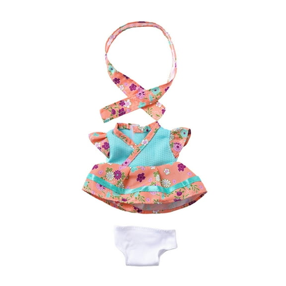 Gqtwoy Reborn Doll Clothes Simulation Doll Fashion Christmas Dress Set, Unique Designs for Holiday Gatherings, Elastic Material for Easy Wear, Perfect Gift for Doll Lovers
