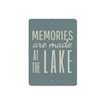 thumbnail image 2 of Lake Memories Novelty Decor, Metal Wall Sign - 10x14 Inches, 2 of 4