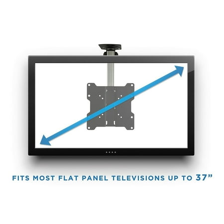 Mount-It! - Dual Monitor Desk Mount w/USB Ports - Silver