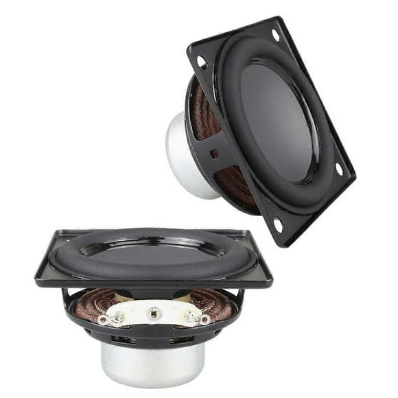 Powerful 57mm Full Frequency Speakers Inner Magnets 4Ohm Loudspeakers 12W Pair with Bass for Auditory Loudspeaker 2PCS
