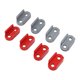 thumbnail image 2 of Vogacara RCGOFFLOW aleación de aluminio marco fijo viga asiento fijo Rc marco viga asiento fijo para 1/16 Rc marco viga asiento fijo WPL B14 Kits de construcción modelo Rojo, 2 of 6