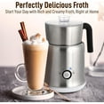 Zulay Kitchen 4in1 Stainless Steel Hot/Cold Milk Frother, Hot