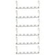 thumbnail image 1 of Naiovety Colgador de ropa de 6 uds., colgador de ropa plegable para Hotel, sala de estar, armario, gancho para ropa, soporte organizador para Almacenamiento y organización del hogar forma de Y, 1 of 6