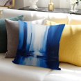 thumbnail image 7 of Blue And Grey Abstract Art Artwork Pillow Covers,Blue And Grey Abstract Art Artwork Throw Pillow Covers 18"×18" ,Living Room Sofa Couch Pillow Covers,Decorative Pillow Covers, 7 of 7