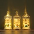 thumbnail image 1 of Linterna De Ramadán Lámpara LED de ambiente, accesorios de adorno, lámpara de decoración de jardín Eid Mubarak para mesa islámica Sywqhk Para estrenar, 1 of 7