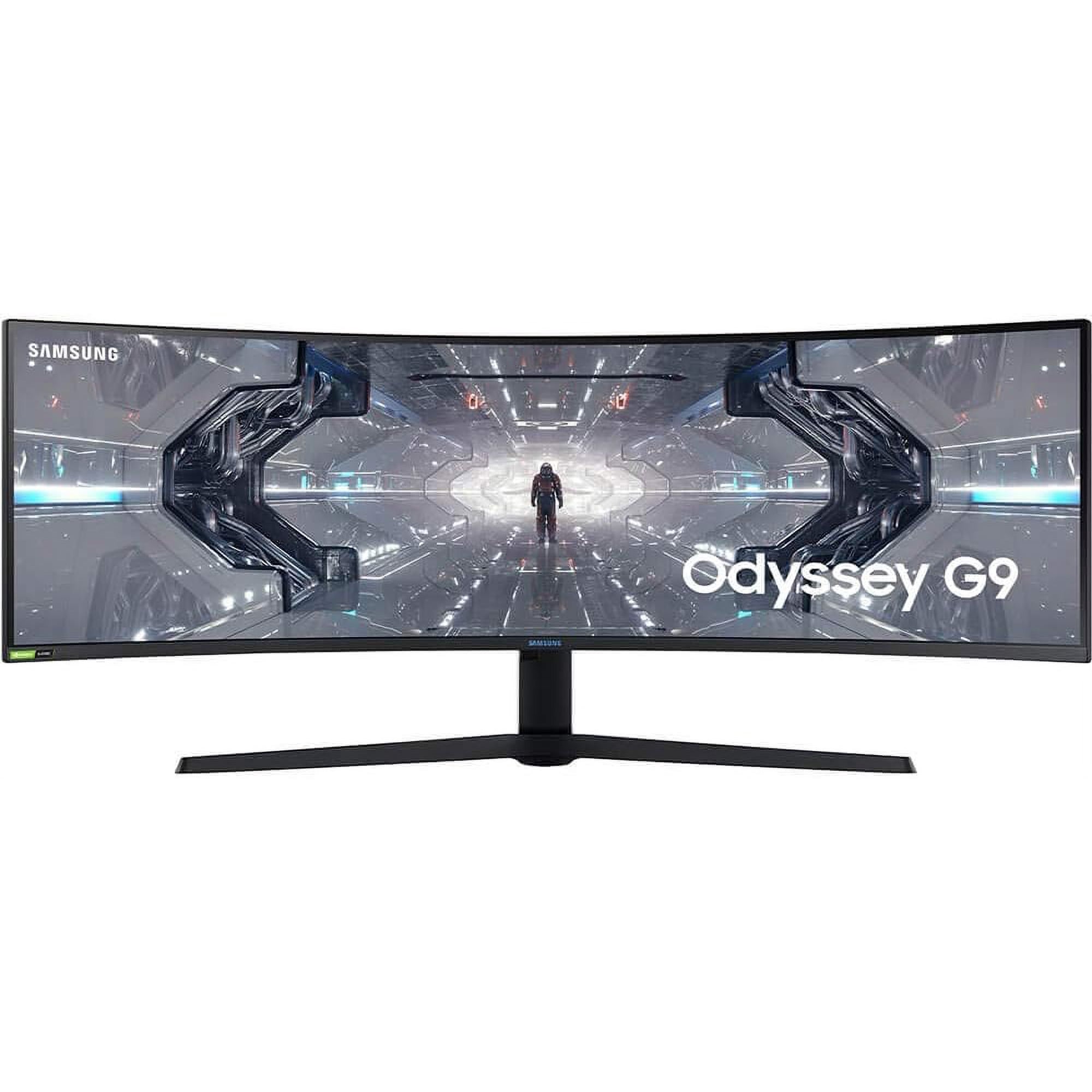 SAMSUNG 49” Odyssey G9 Gaming Monitor, 1000R Curved Screen, QLED