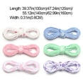 thumbnail image 6 of Fashion Sport Shoelace Canvas Shoe for Kids Adult Sakura Shoelaces High-top Flat  Laces Little Daisies Sneakers Shoelace 160CM C, 6 of 8