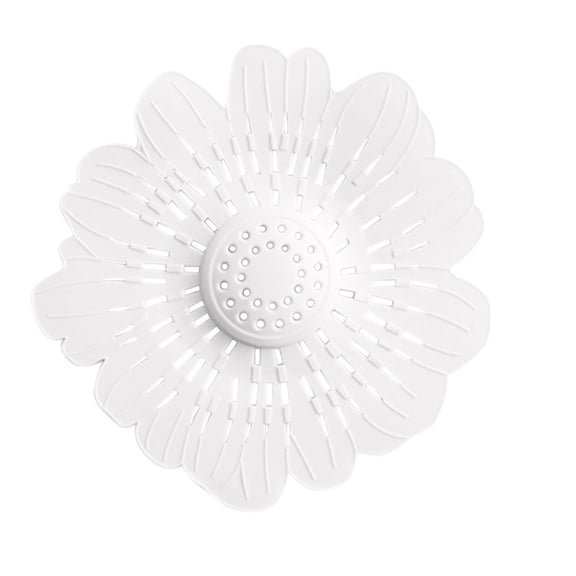 Sunflower Silicone Drain Cover, Hair Catcher for Shower Tub Sink, Clearance, Flower Shape Bathtub Drain Cover, Non-Slip Silicone Strainer for Kitchen Bathroom Laundry