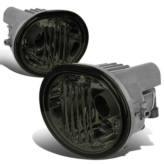 DNA Motoring For 03-08 Toyota Matric Pontiac Vibe Smoked Lens Fog Light Lamps Pair w/Bulbs