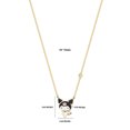 thumbnail image 4 of CRYSTAL KUROMI PENDANT NECKLACE, SANRIO OFFICIALLY LICENSED, 4 of 4
