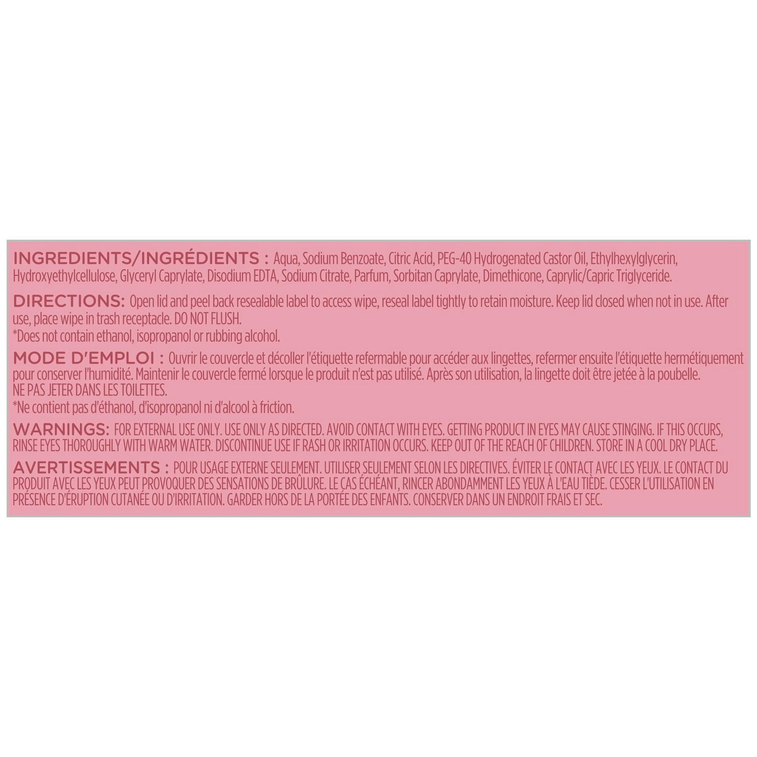 Lingettes Parfum frais Le choix des parents 400 lingettes