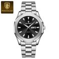 thumbnail image 1 of POEDAGAR Luxury Men Wristwatch Waterproof Luminous Week Date Original Man Watch Stainless Steel Sport Quartz Men's Watches Reloj, 1 of 5