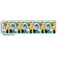 thumbnail image 3 of Ambesonne Colorful Fabric by the Yard Upholstery, Little Car on Dotted Hill, 1 Yard, Multicolor, 3 of 5