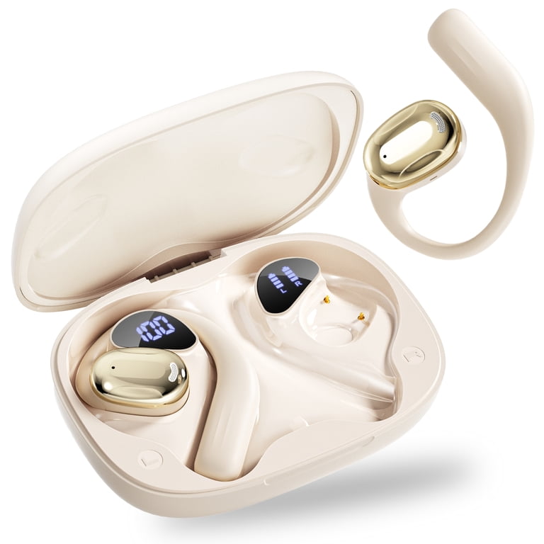 Breezio Open-Ear Bluetooth Earbuds with LED Display photo 1