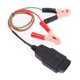 thumbnail image 1 of Conector De Ahorro De Memoria Vgate Obd Ii Con Dos Pinzas De Cocodrilo, 1 of 5