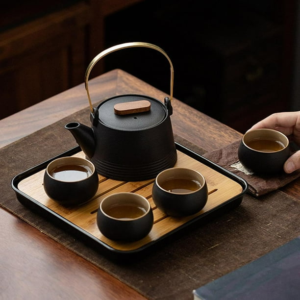 Ceramic Tea Set Gifts Tea Kettle Teaware Teacup for Home Room Tea