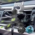 thumbnail image 1 of Fiudx Clip de Aromaterapia para Coche, Diseño de Avión, Difusor de Alta Densidad, Fragancia Uniforme, Fácil Instalación, No Daña El Interior Del Coche, Ajuste Universal, Color Verde, 1 of 3