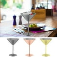 thumbnail image 1 of Fiudx Copa de Vino Tinto de Acero Inoxidable, Elegante Acabado Pulido, Material Duradero de Grado Alimenticio, Base Ancha para Mayor Estabilidad, Perfecta para Uso En Interiores y Exteriores, Regalo, 1 of 5