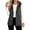 Gray, variant on Stamzod Womens Vest Casual Hooded Sleeveless Fleece Lined Outerwear Vests Winter Coat with Pockets