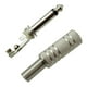 thumbnail image 3 of 2x enchufe de bajo de guitarra 1/4 '' 6,35mm Cable de amplificador enchufe accesorios de instrumento, 3 of 7