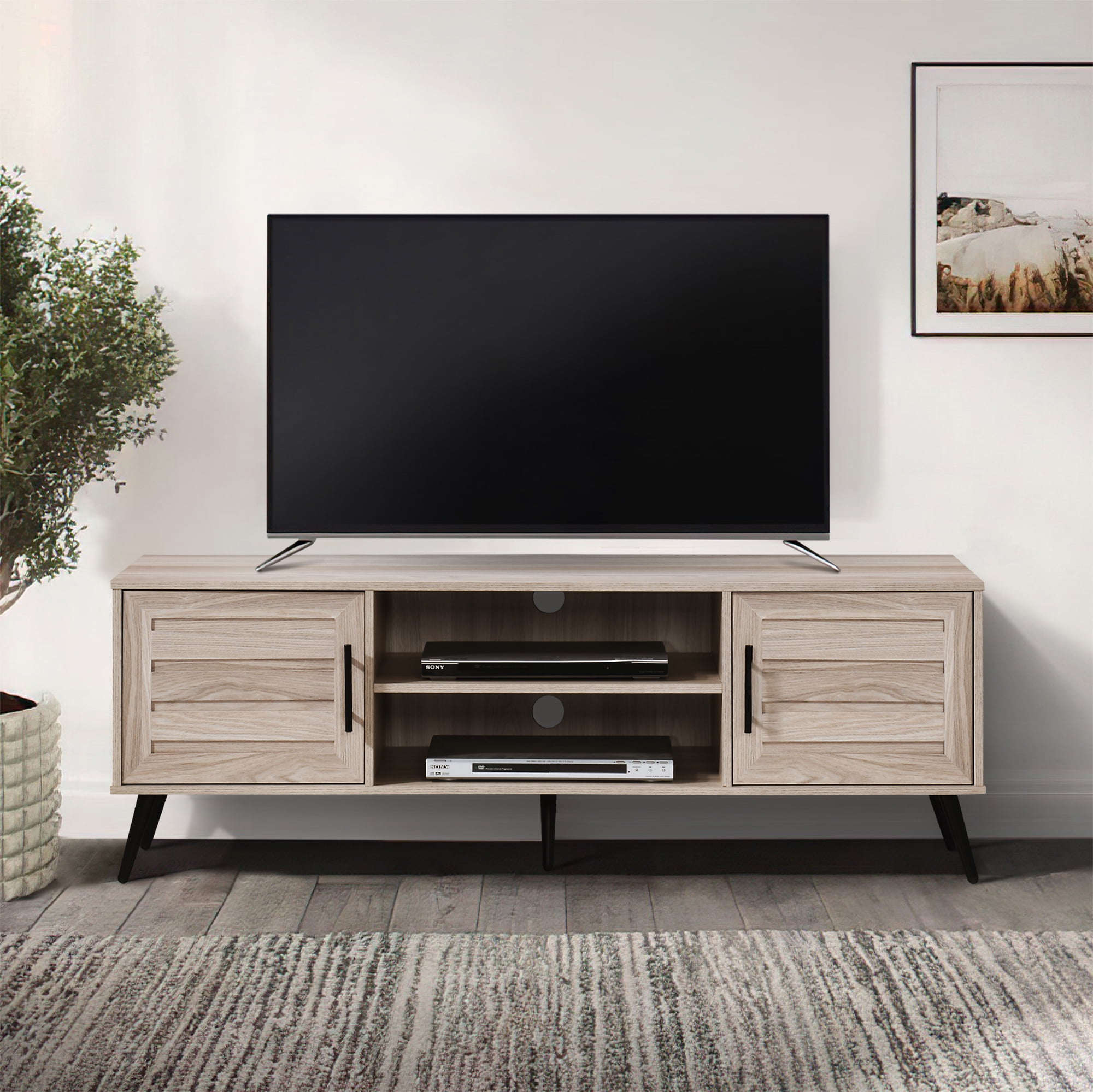 Better Homes & Gardens Lillian Fluted TV Stand for TVs up to
