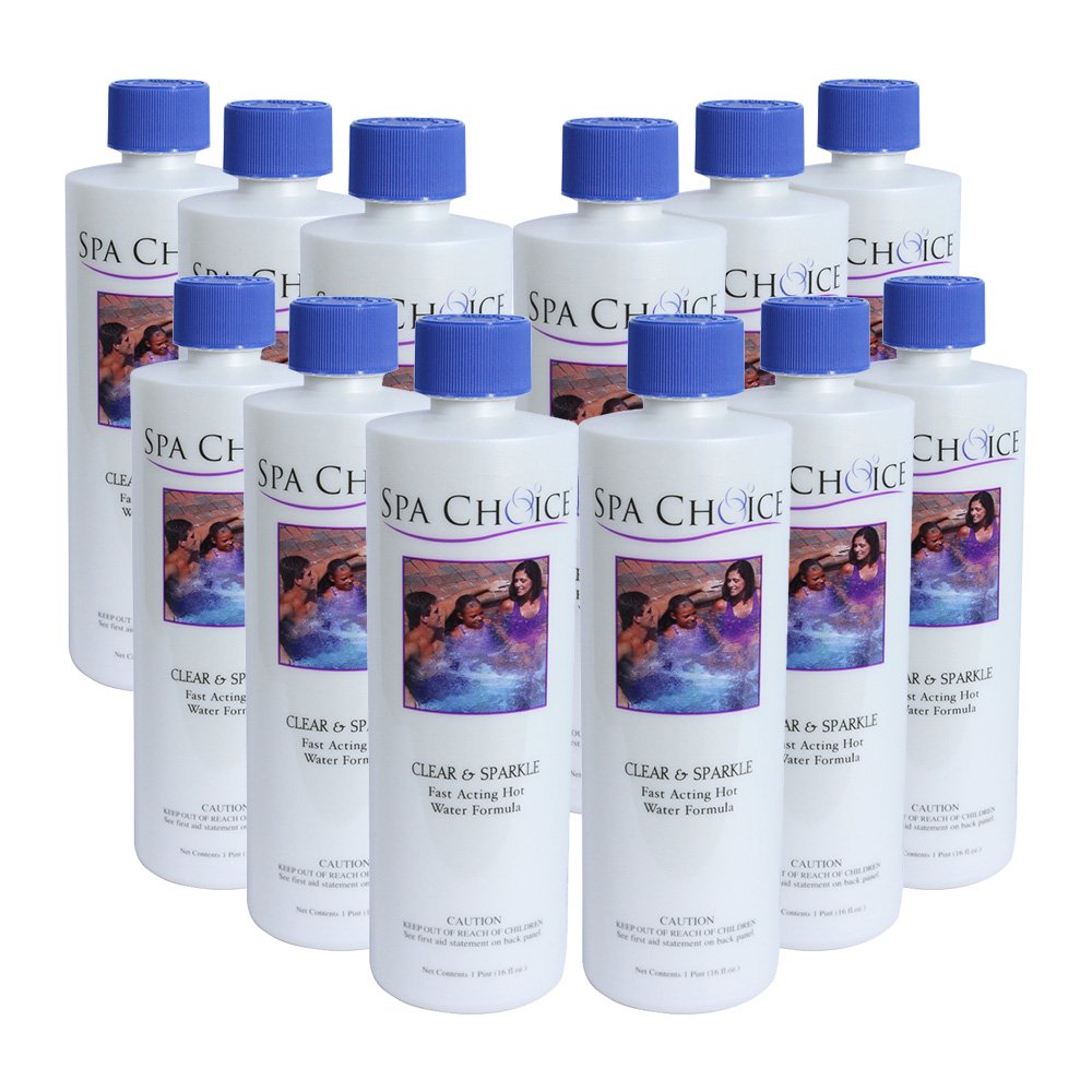 Spa Choice 1 Pt. Clear & Sparkle for Spas and Hot Tubs