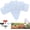 white-10pc, variant on Plastic Garden Retaining Fence, Imitation Stone Garden Fence Border, No Dig Interlocking Landscape Edging with Stakes, Decorative Lawn Border for Flower Beds, Yard, Patio & Outdoor DIY (black-10pc)